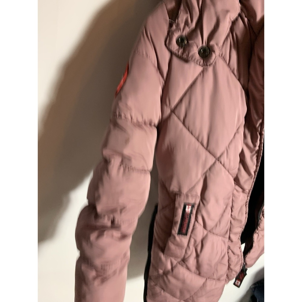 Canada Weather Gear Girls Full-Zip Button-Up Puffer Jacket Size 6 - Picture 14 of 14